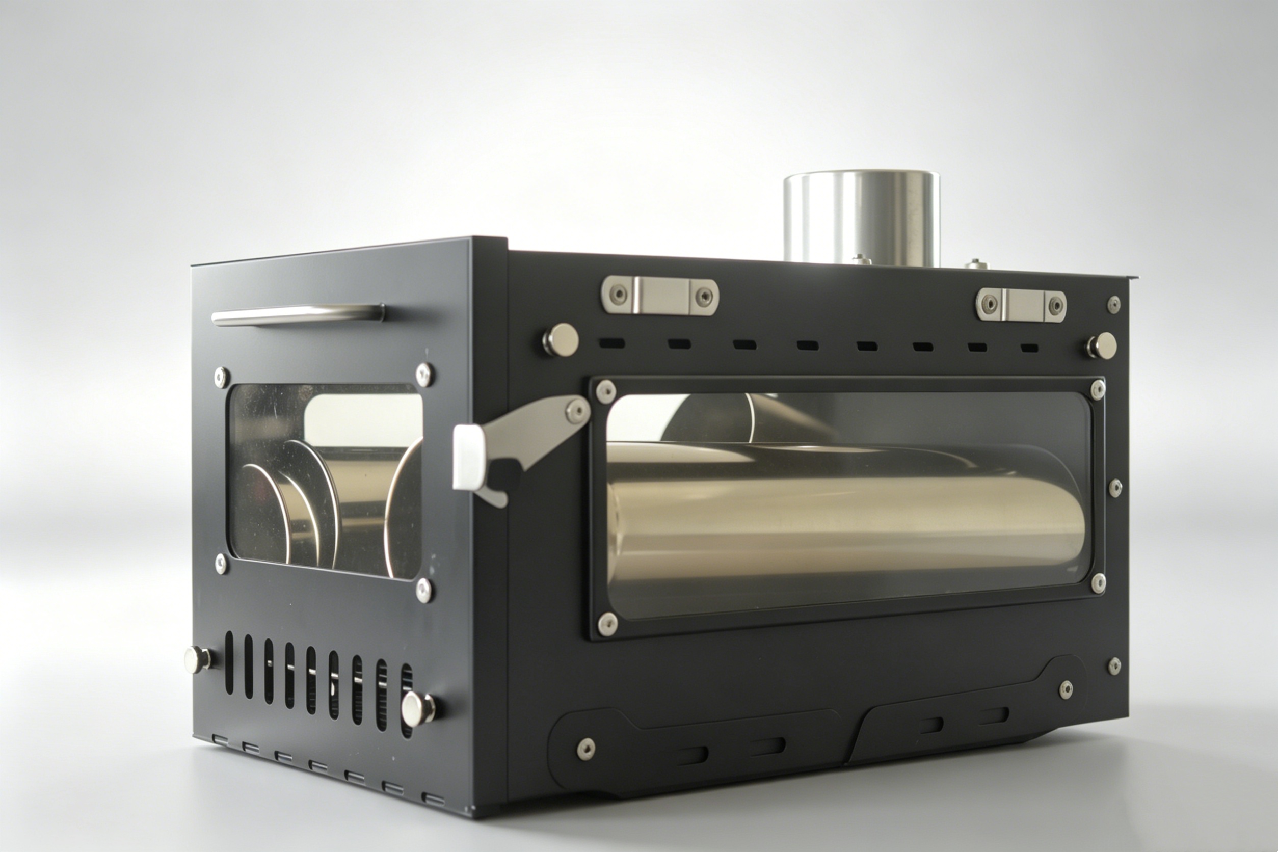 بدنه اجاق گاز شیشه ای دوتایی Dual Glass Stove Body