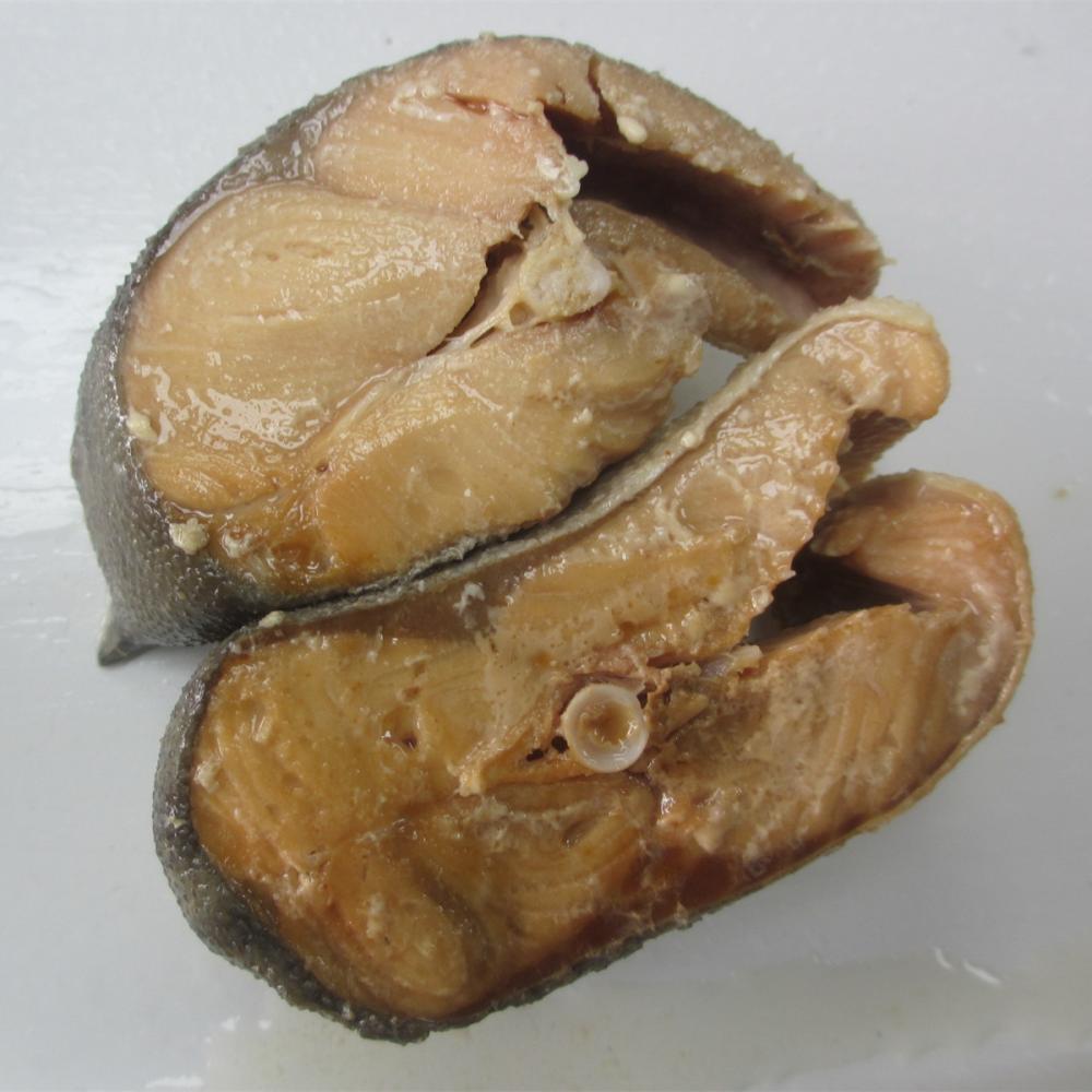 الجملة الصينية سمك السلمون الوردي المعلب في محلول ملحي