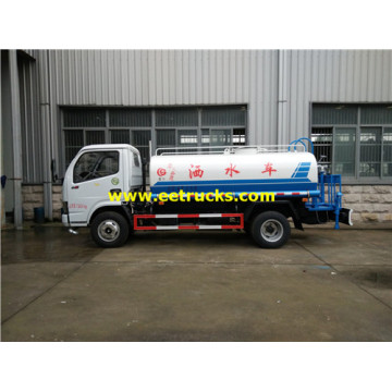 Camions d&#39;arrosage d&#39;eau de 4500L 102HP DFAC