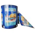 Plastic snack cake roll film packaging