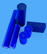 Blue Mc Cast Nylon Round Bar