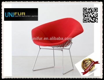 Harry Bertoia,replica full covered diamond lounge chair,Bertoia chair for library