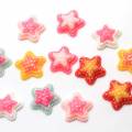 Neuestes Design Star Resin Cabochon 100 Stück handgefertigte Kinder Spielzeug Dekor Perlen DIY Telefon Shell Ornamente Charms