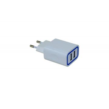 EU-kontakt USB-mobiltelefon laddare 12W Adapter
