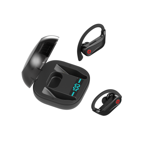 Handsfree Headphones with Earhook Bluetooth Sport Headset