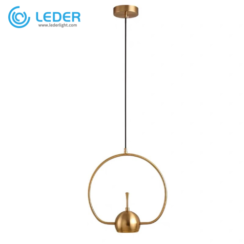 LEDER Classic Iron Pendant Leseli