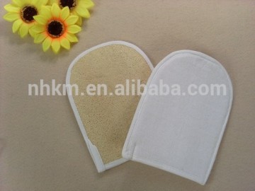 Natural Terry&Loofah Glove