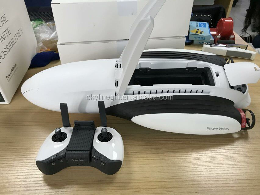 Bait drop mapping, track and film waterproof drone PowerDolphin waterproof robot drone