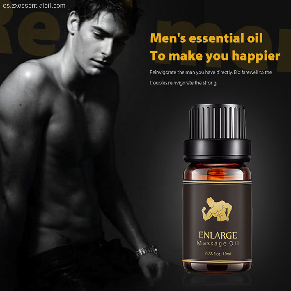 Venta al por mayor hombres aceite de masaje de aumento de pene aceite