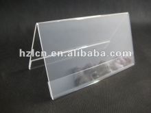 acrylic menu holder