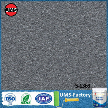 Black stone effects spray paint concrete