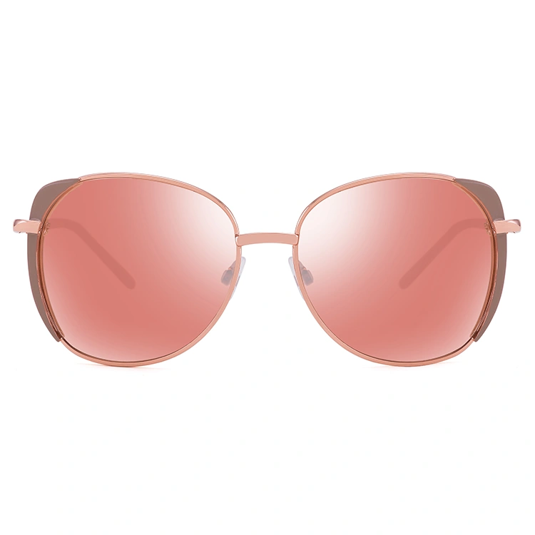 2021 Lovely Pink Mirror Fashion Design Sunglasses with Painting