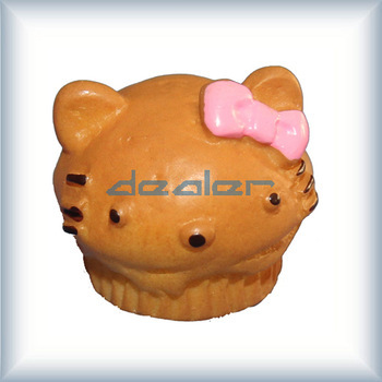 HOT SELL, scale bear bread model , All kinds of High Quality Fake Snack Model ,Creative Fake snack Model