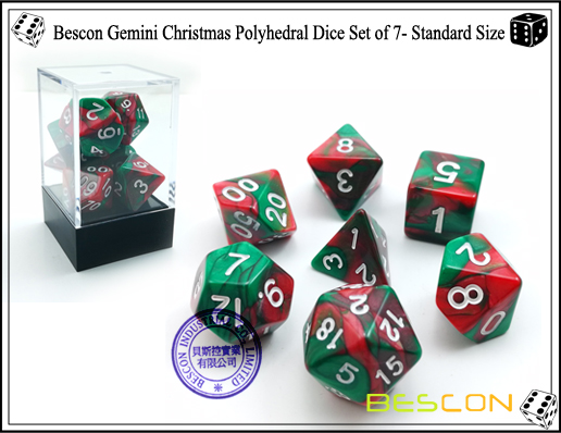 Bescon Weihnachtswürfel-1 Bescon Christmas Dice-1