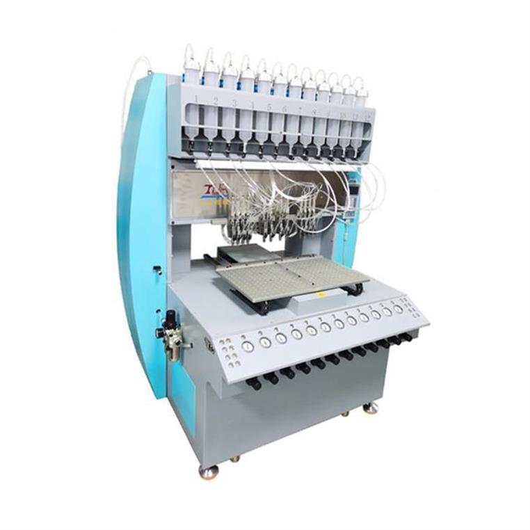 Комплетна автоматска машина за диспензерот за диспензери со силиконски лепак со повеќе бои