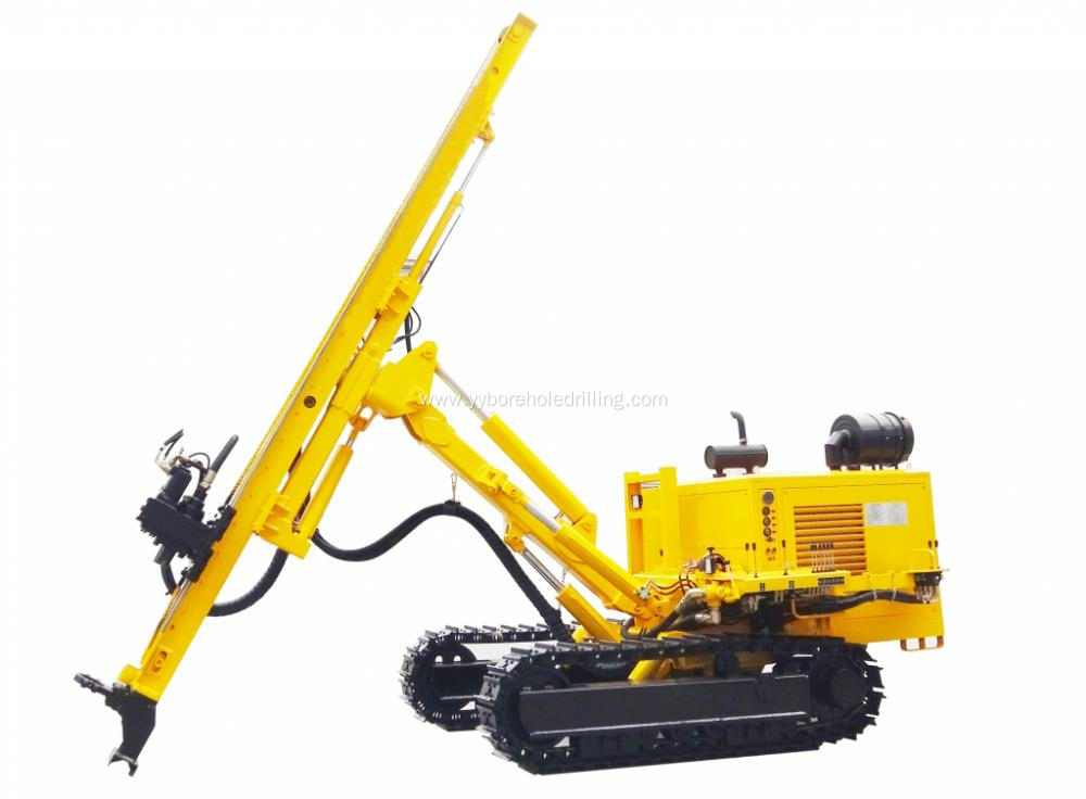 200m Crawler Type Deep Borehole Hydraulic Anchoring Rig