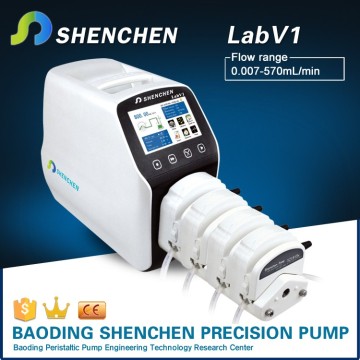 Economic and multichannel Peristaltic Pump with CE Certification