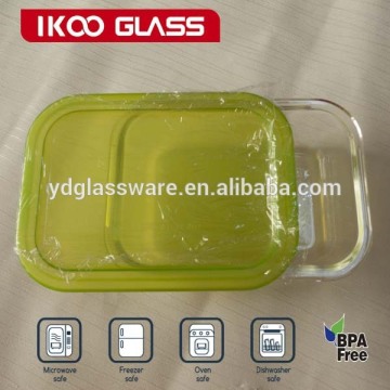 glass food container/glass jar for storage/glass storage