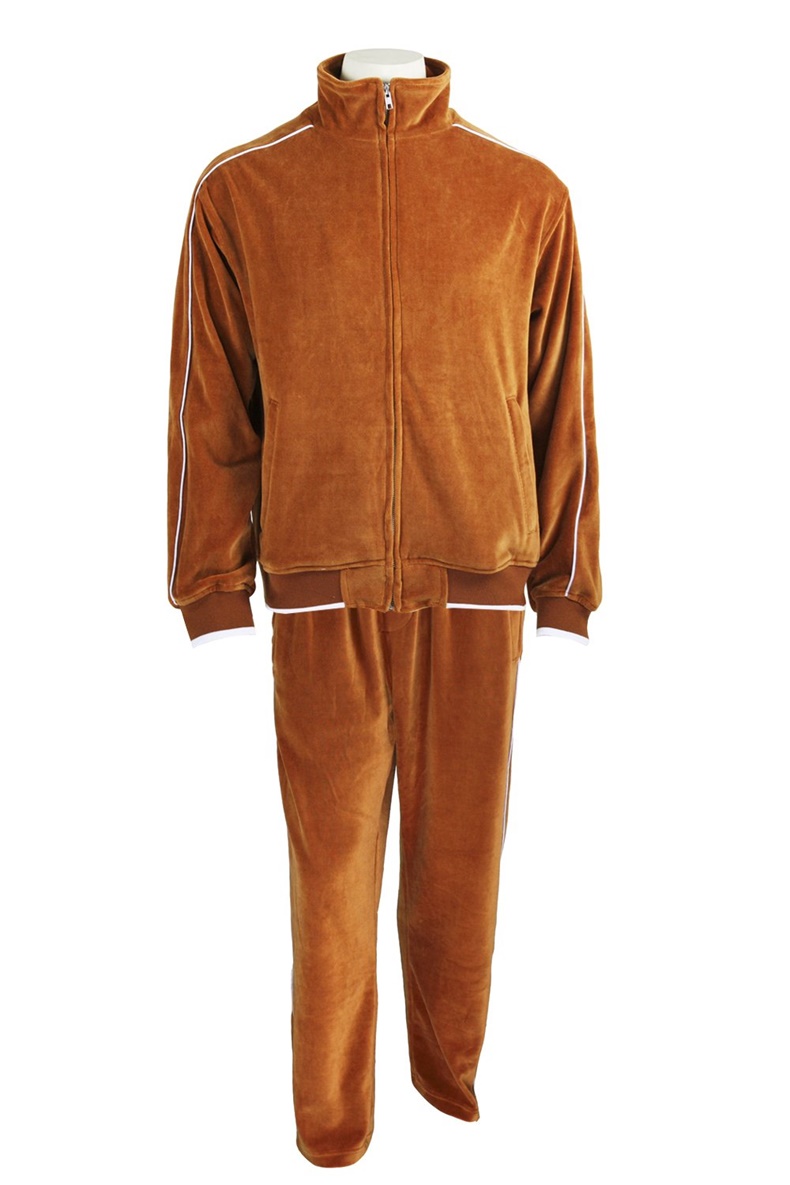 High Quality Mens Velour Tracksuit Factory Wholesale