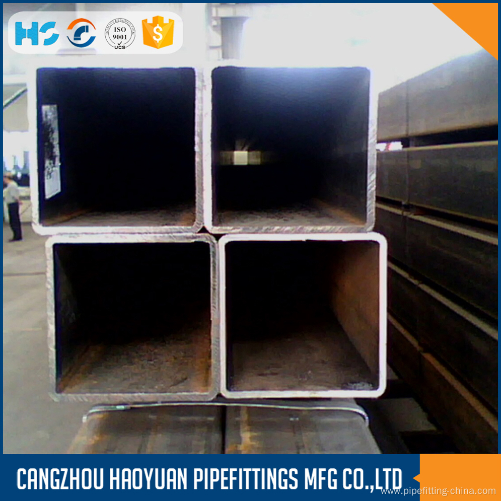 Carbon material square steel tubing sch40