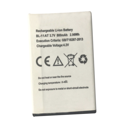 Mobile Handset Li-ion 800mAh 3.7V Rechargeable Battery