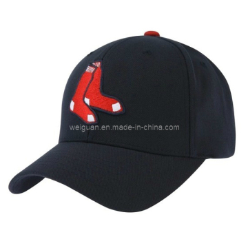 Cotton Embroidery Black Baseball Caps Valuation (BC049SST)