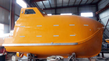 Hot sales GRP enclosed life boat,rescue boat ,used life boat