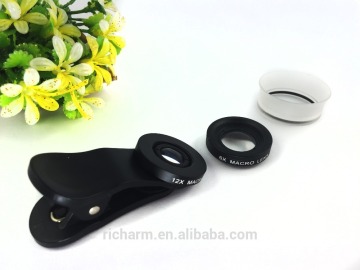 6x Macro + 12x Macro + 18x Macro lens for mobile phone