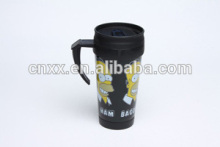 Plastic travel mug