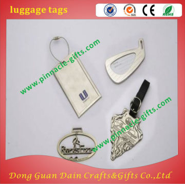 promotion gifts cheap zinc alloy luggage tags