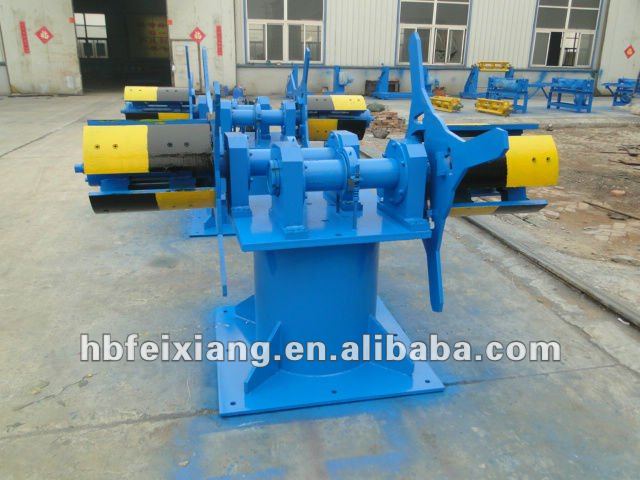 Metal uncoiler machine