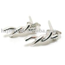 Girl's earring, 925 sterling silver eardrop(E010099)