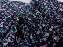 Poly-Spandex Seersucker Chiffon Fabric