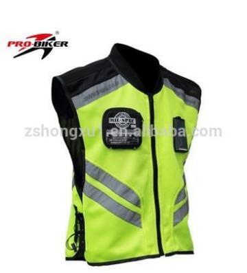 JK-22 Racing team jackets Sleeveless motorcycle mesh jacket Reflective Motocycle jacket