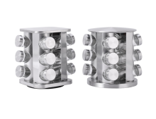 Shelves with Glass Jars