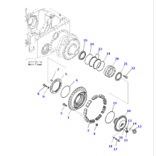 17A-27-00095 Finale Antriebsbaugruppe geeigneter Dichter D155AX-6