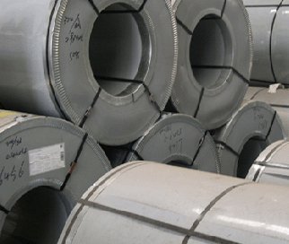 Stainless steel coiled strip