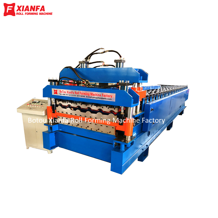 Galvanized Sheet Double Deck Forming Machine Metal Roofing