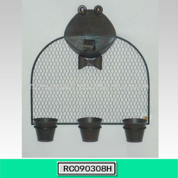 Wrought Iron Metal Wall Hanging Planters