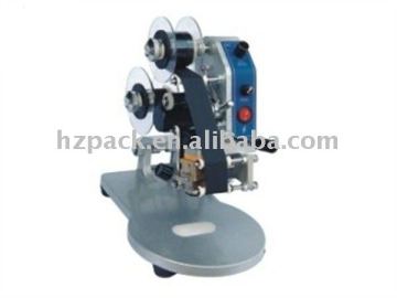 Manual color tape printer