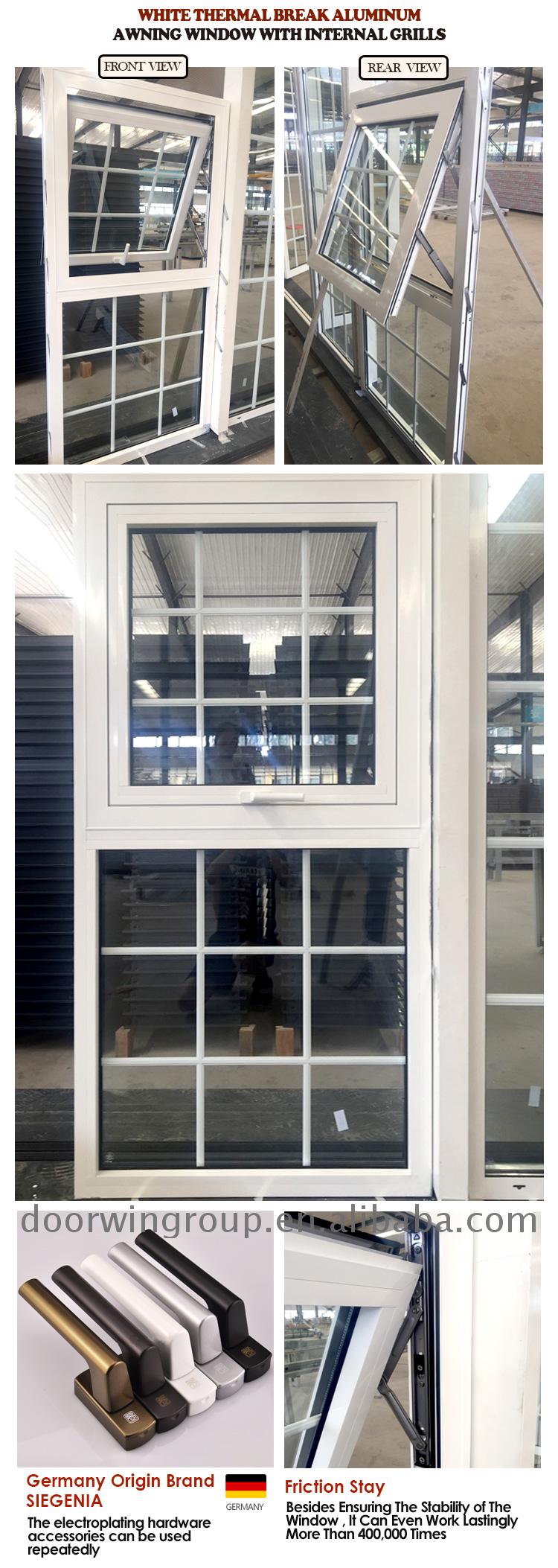 Boston hot sales rochetti system aluminum profile grills design fixed and awning windows