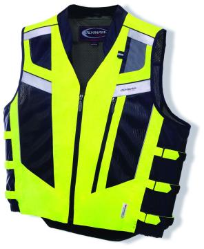 EN1150 high visibility motorycycle vest running vest