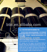 Type III Composite CNG Cylinder for Vehicle liquid tank cng cylinder for truck