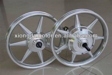 16'' Bruhsless Geared Electric Bicycle High Speed Wheel Motor