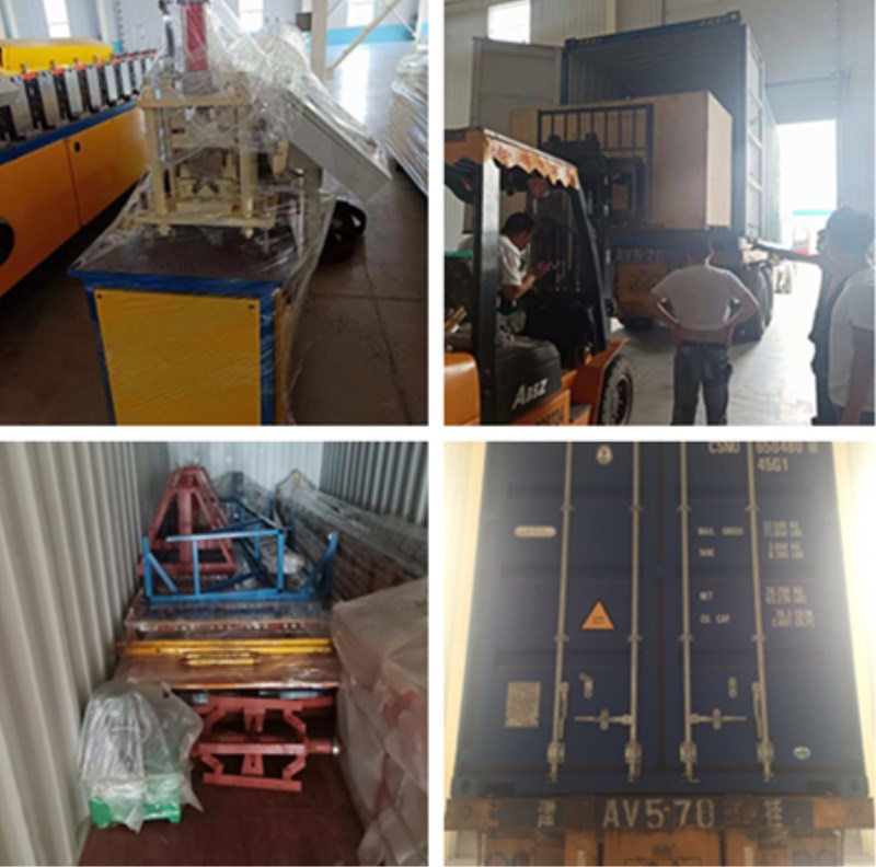 double layer roofing sheet glazed tile roll forming making machine