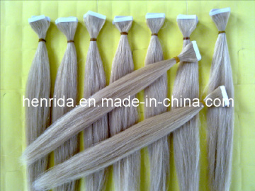 Pre-Taped Hair Extension, Pre-Tape Hair Weft