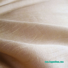[NFPA701] 100% polyester flame retardant slubby fabric