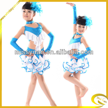 girl performance show latin dance dress costumes