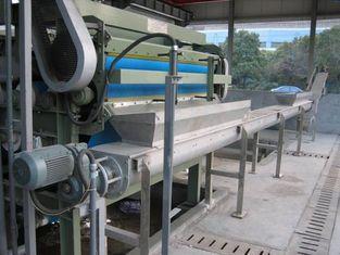 28KW Waste Water Filter Press , Zero Hold Up Filter Press B