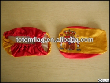 National Car Mirror Flag , National Car Mirror Cover , Spain Car Mirror Flags